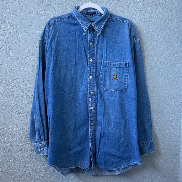 Ralph Lauren Other - Vintage Chaps Ralph Lauren Denim Button Up